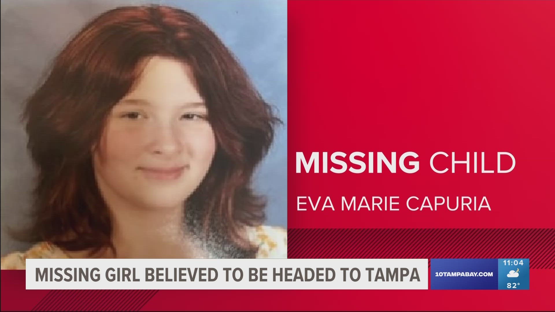 Missing Virginia 11 Year Old Girl Found In Florida