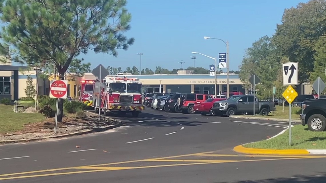 Land O' Lakes High School closes amid investigation