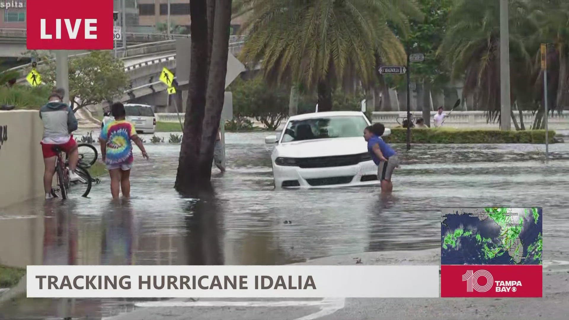 Pinellas County flooding due to Hurricane Idalia impacts