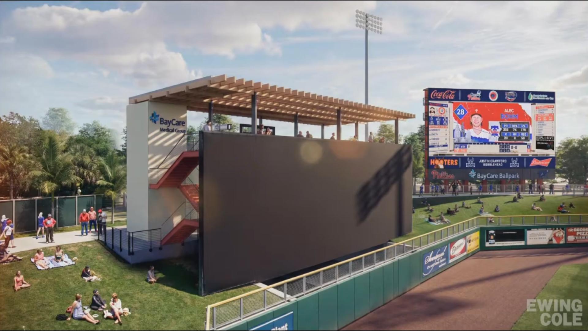 Phillies unveil plan to modernize BayCare Ballpark, extend Clearwater ...