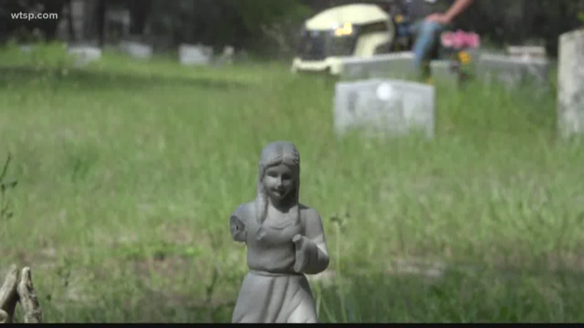 Michael Bunting’s riding lawn mower gurgled to life as the 74-year-old turned his wheels towards an overgrown plot of Hillsborough County. Dozens of his lost loved ones sit buried beneath the dirt.

The Samford Cemetery has fallen into despair.