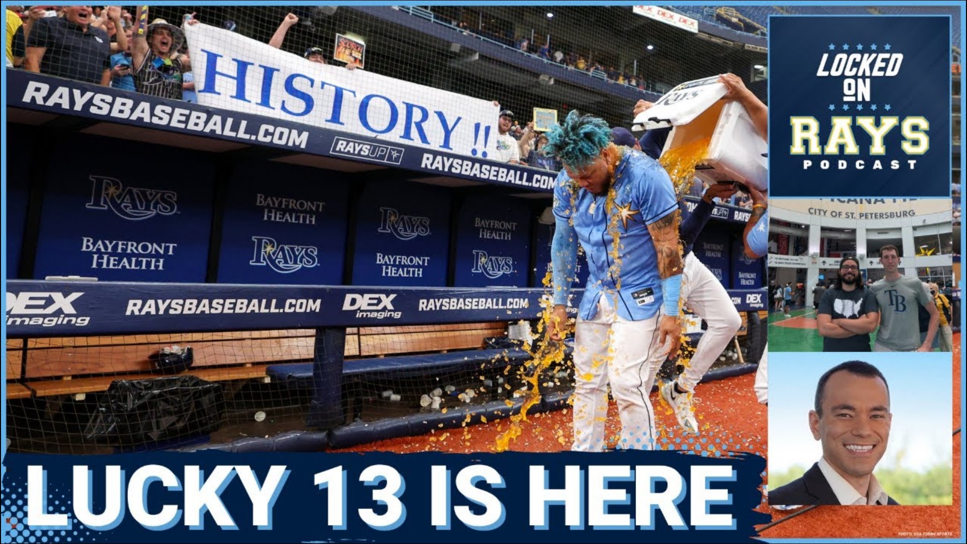 The Tampa Bay Rays have done it again! They completed the four-game sweep of the Boston Red Sox, with back-to-back comeback wins on Wednesday and Thursday.