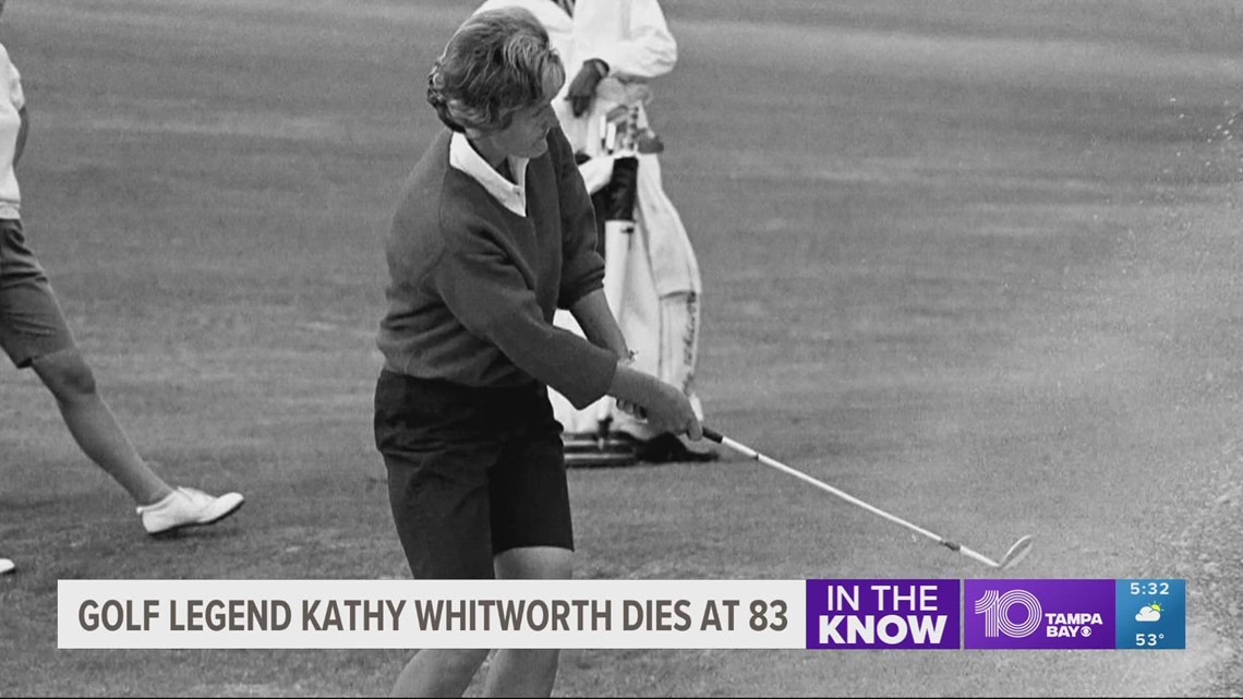 Kathy Whitworth, golfer with most wins on single pro tour, dies at 83