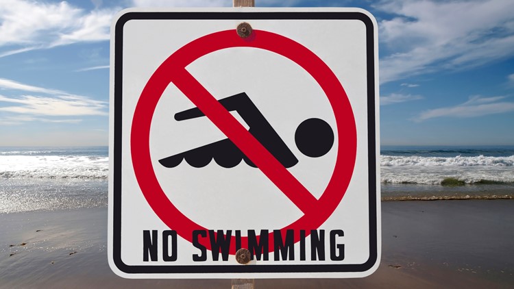 'No swim' advisory issued for Fort Island Beach