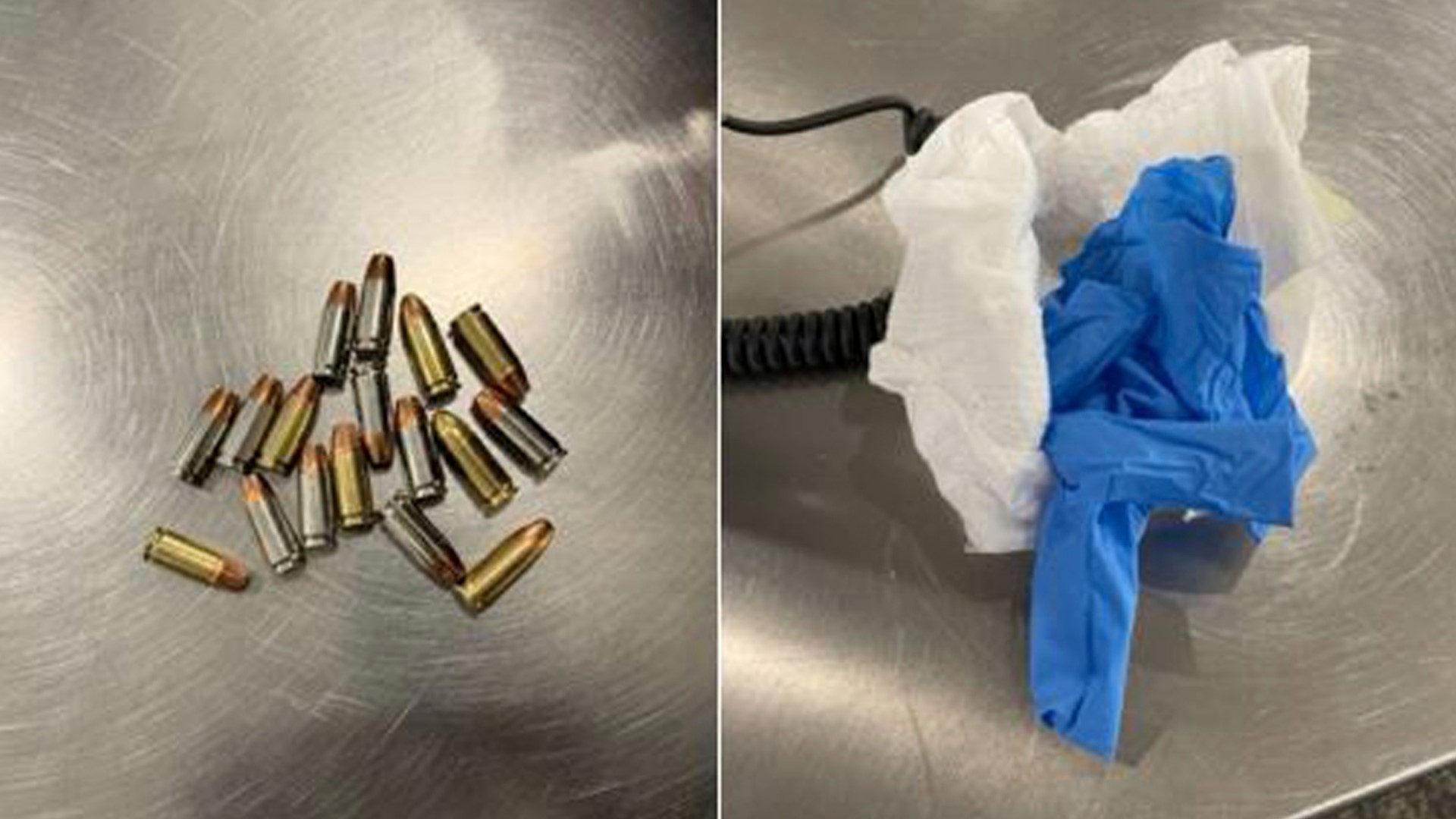 The Transportation Security Administration says security officers found 17 bullets concealed inside a disposable baby diaper at New York’s LaGuardia Airport.