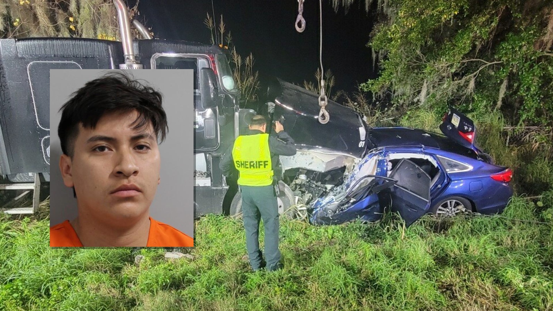 Woman killed in crash; truck driver charged with DUI manslaughter