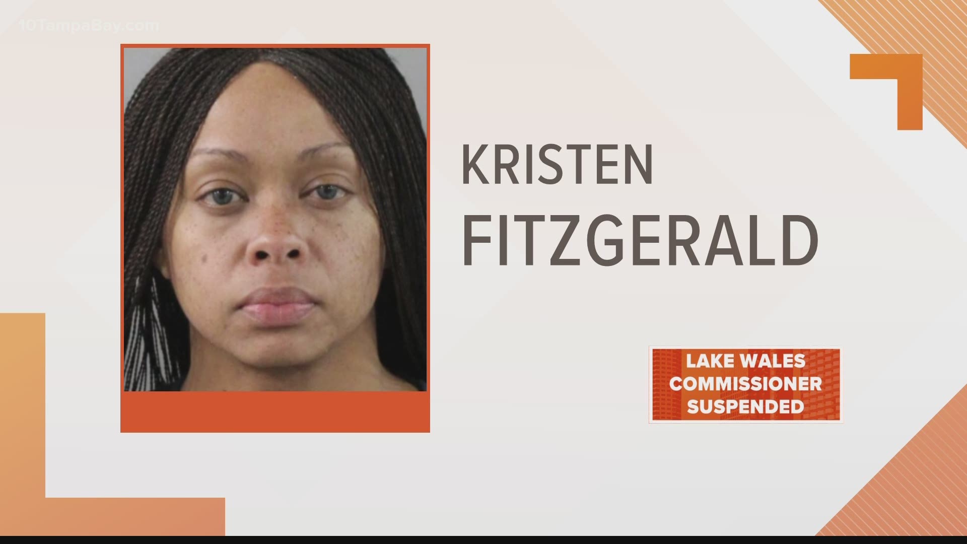 Kristen Fitzgerald was arrested last month and faces felony charges of interference with custody and aggravated assault with a deadly weapon without intent to kill.