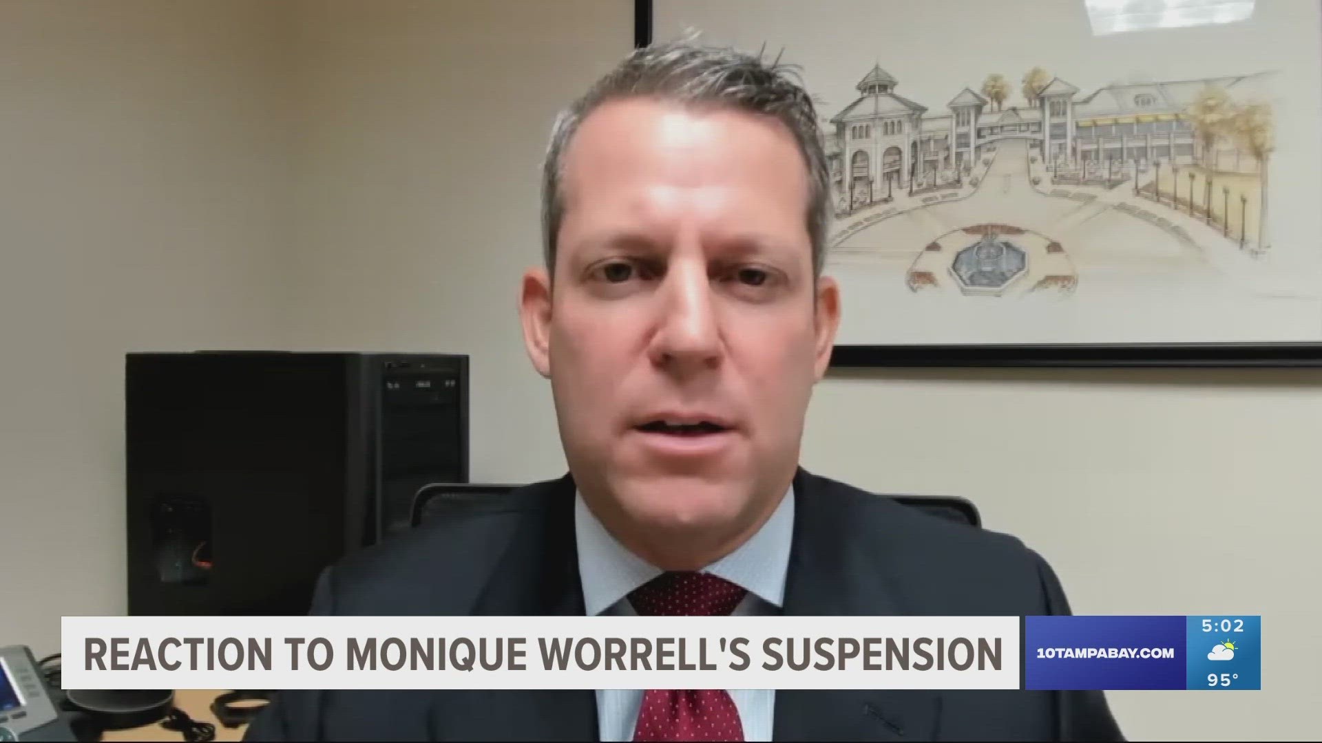 DeSantis announced State Attorney Monique Worrell's suspension on Wednesday, citing "neglect of duty and incompetence."