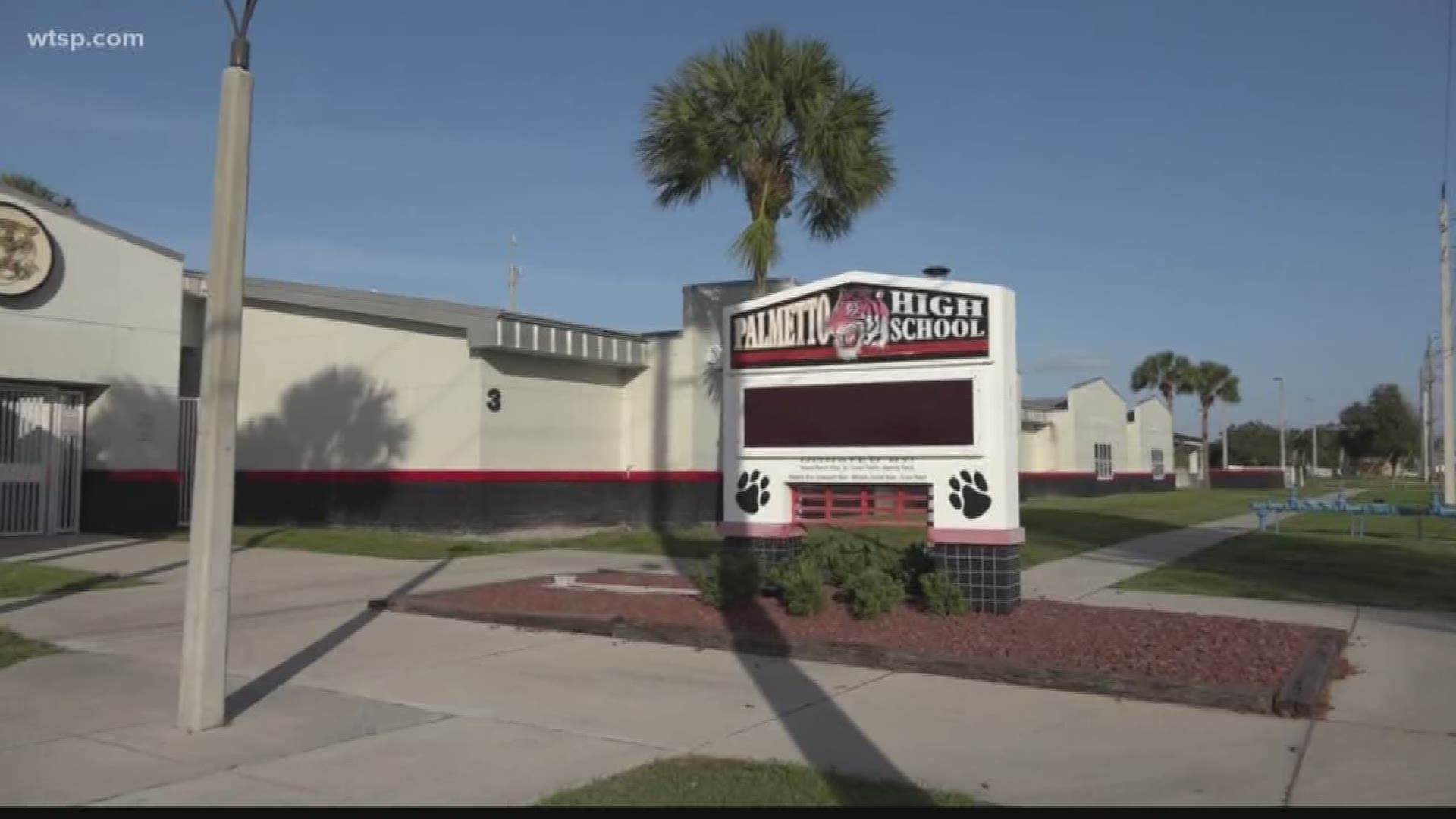 Students are demanding the Manatee County school do something to fix the flooding problem.
