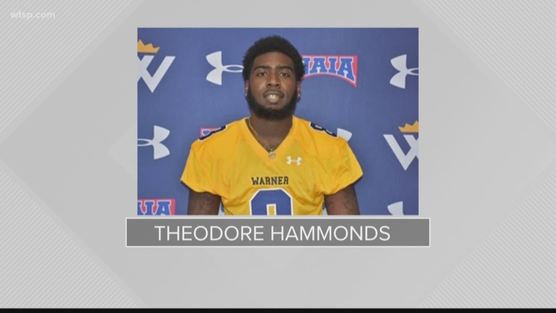 Theodore "Boobie" Hammonds collapsed Tuesday after the drill and quickly was tended to by athletic training staff and Polk County Emergency Services.