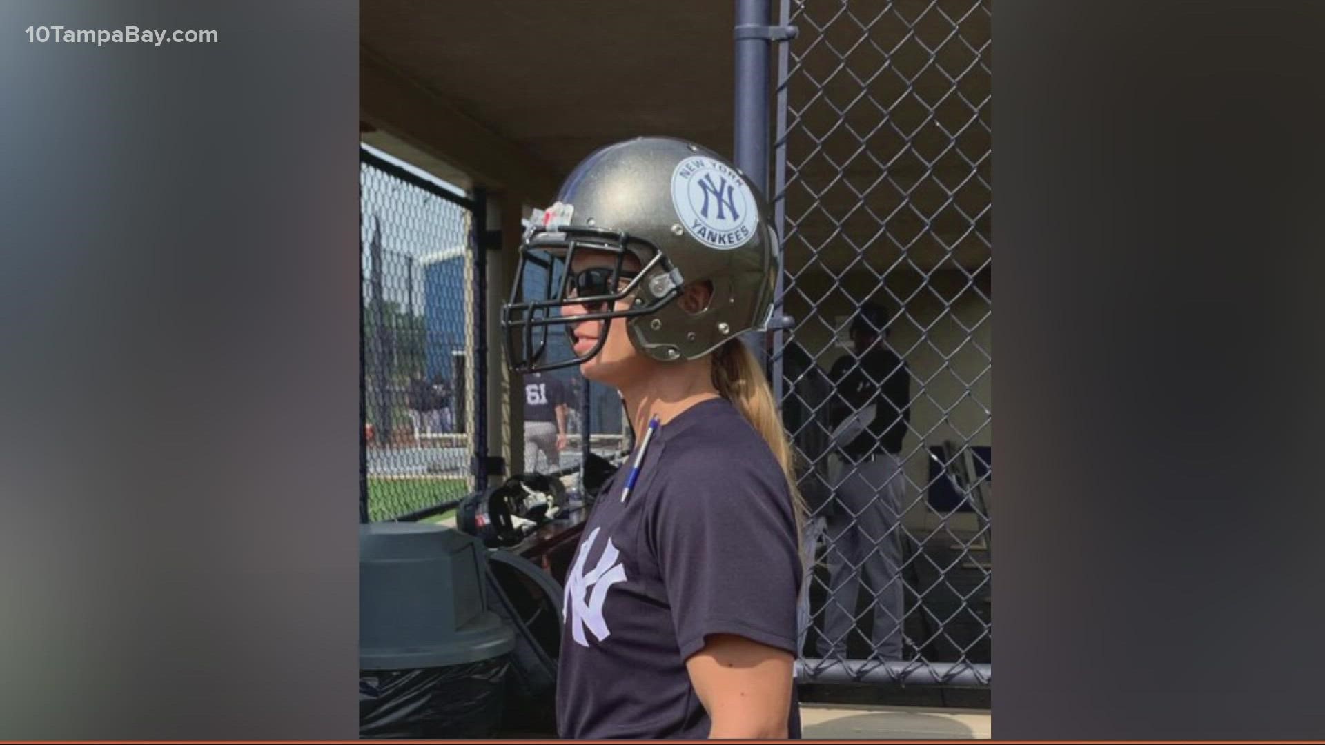 Yankees Minor League Manager Rachel Balkovec Hit in Face by