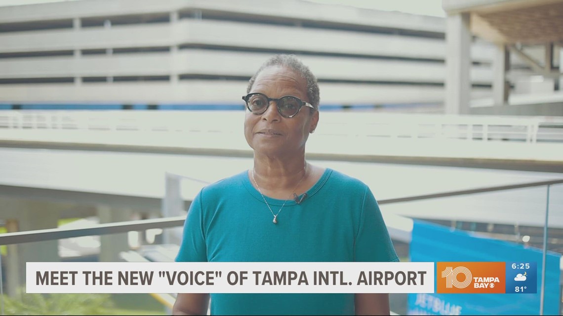 Travelers to hear new voice greeting them at Tampa International Airport