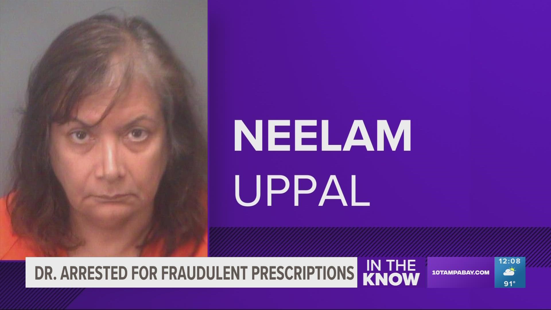 Investigators say they found prescription pads, gold bars and more than $1 million in cash in a search of the doctor's home.