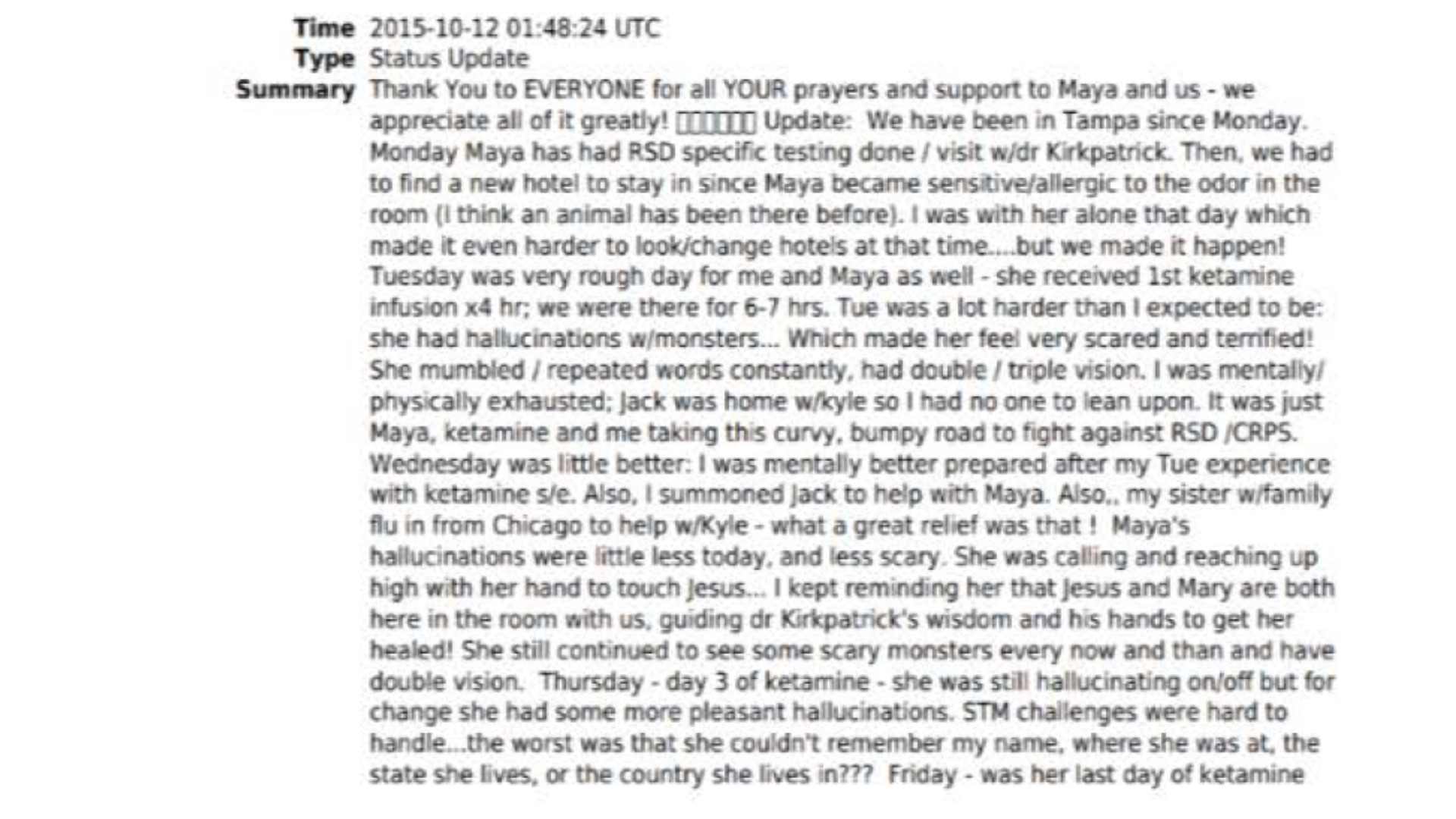 Take Care of Maya trial: Beata Kowalski's Facebook post reviewed | wtsp.com