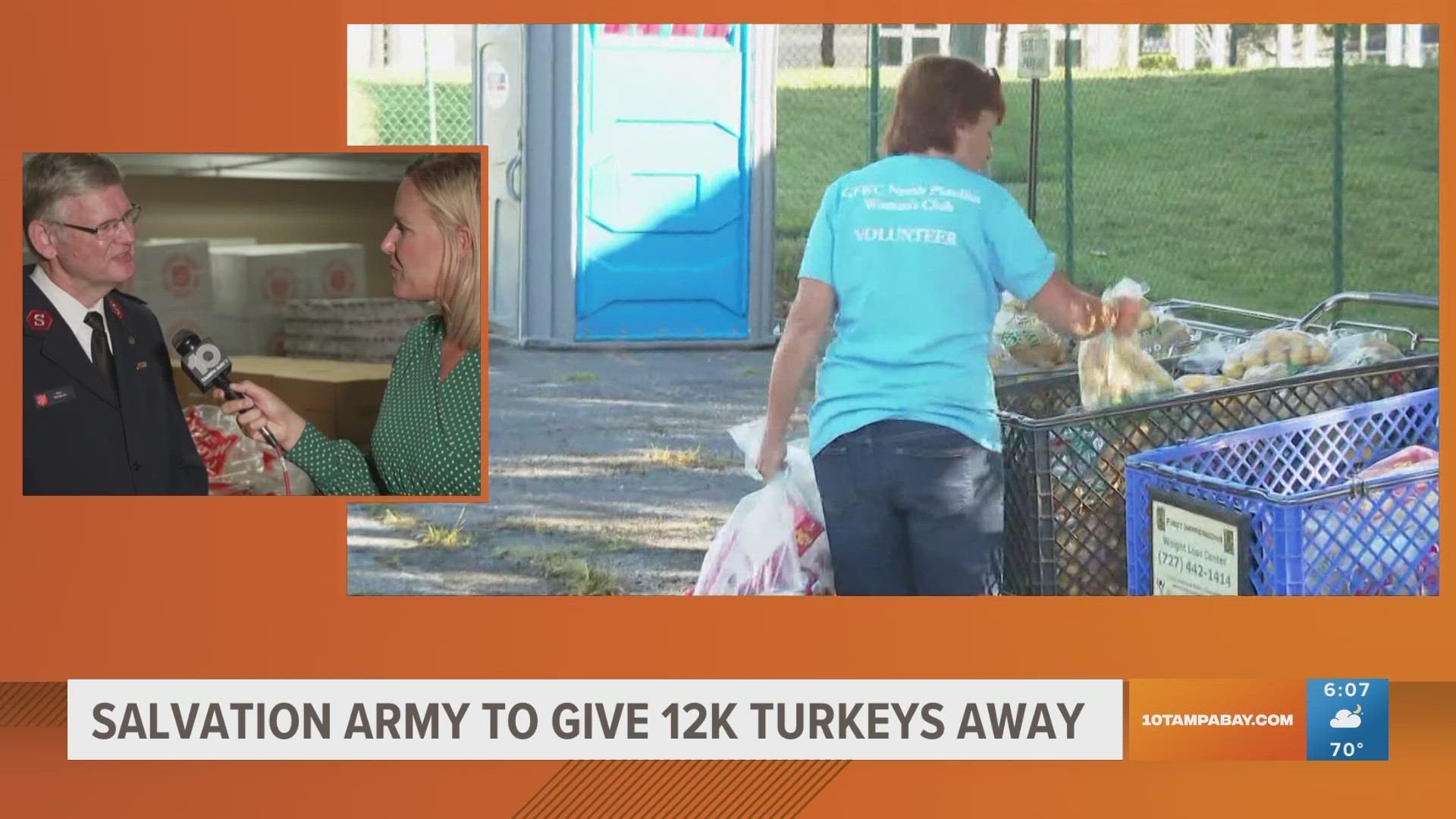 Salvation Army to give away 12K turkeys to local families in need ...