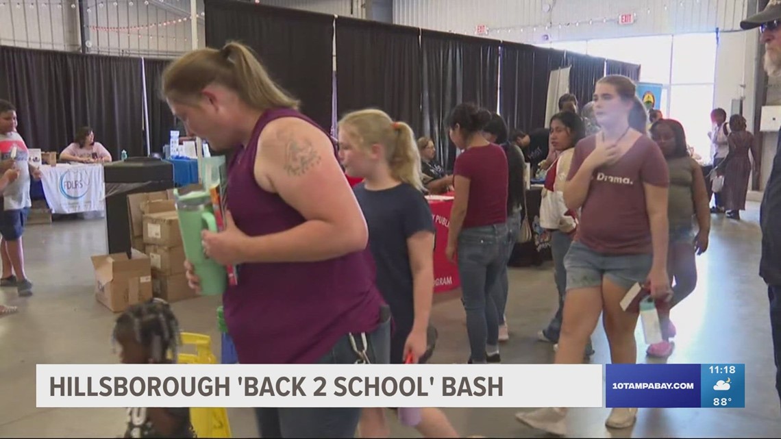 Kids get little extension of summer break with 'Back 2 School' bash at
