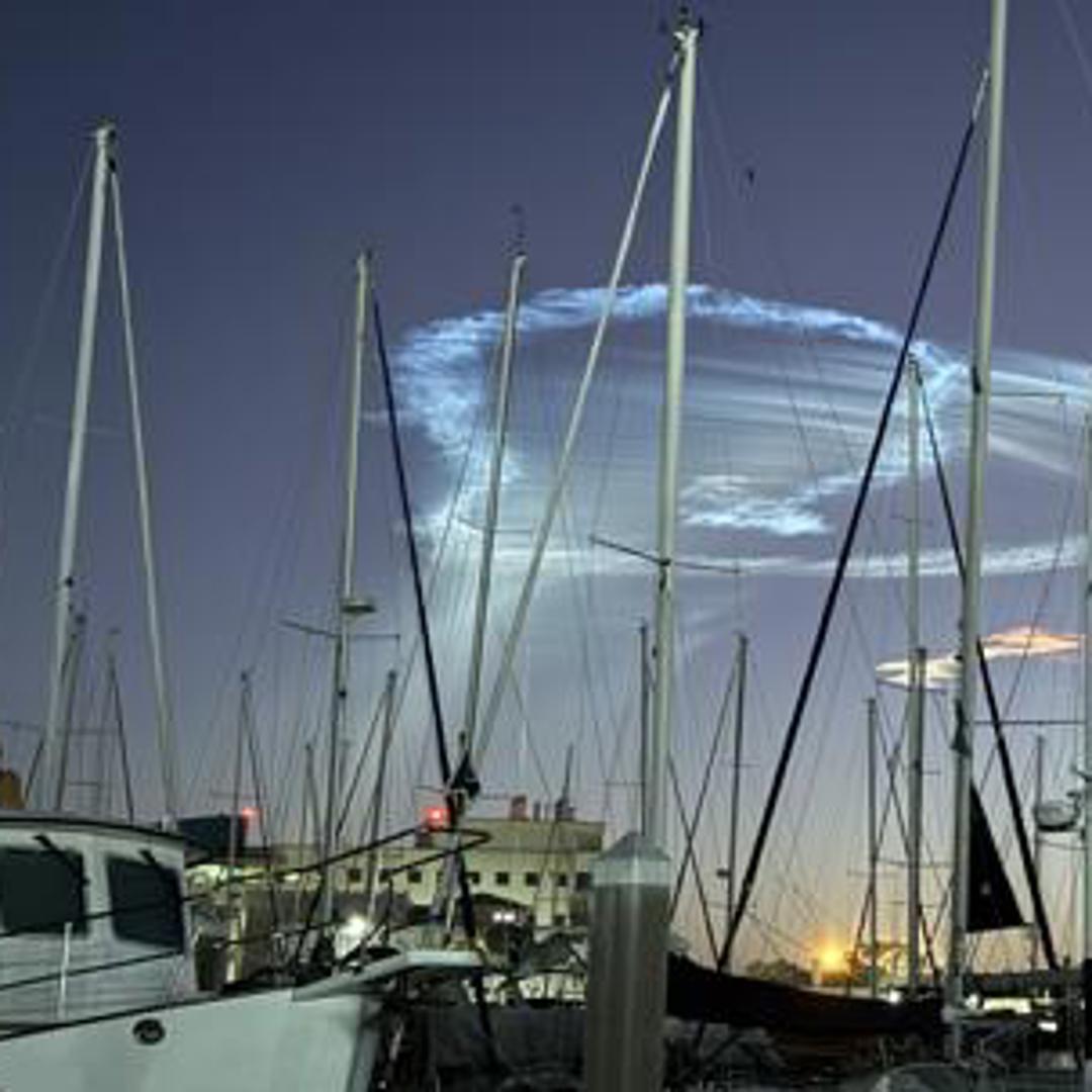 What was that 'cloud' hovering over Tampa Bay this morning? | wtsp.com
