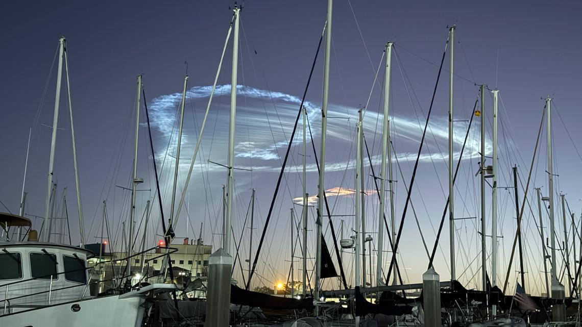 What was that 'cloud' hovering over Tampa Bay this morning? | wtsp.com