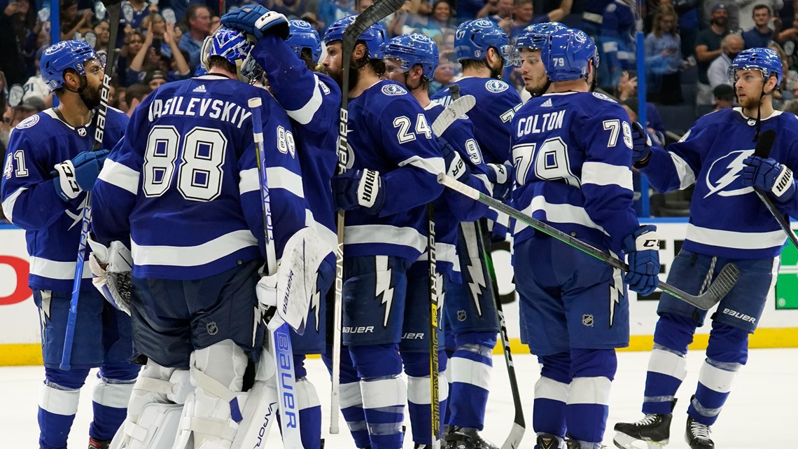 NHL on X: BOLTS ARE IN ⚡ The @TBLightning are headed back to the