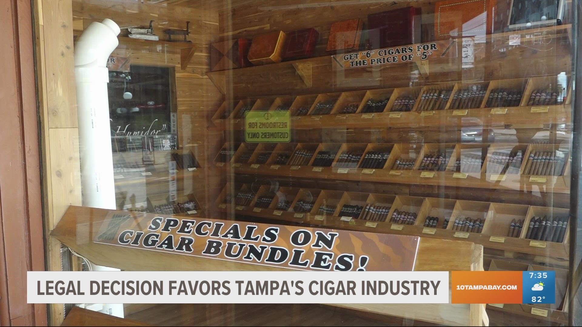 Tampa has a long history of cigar-making, dating back more than 100 years.