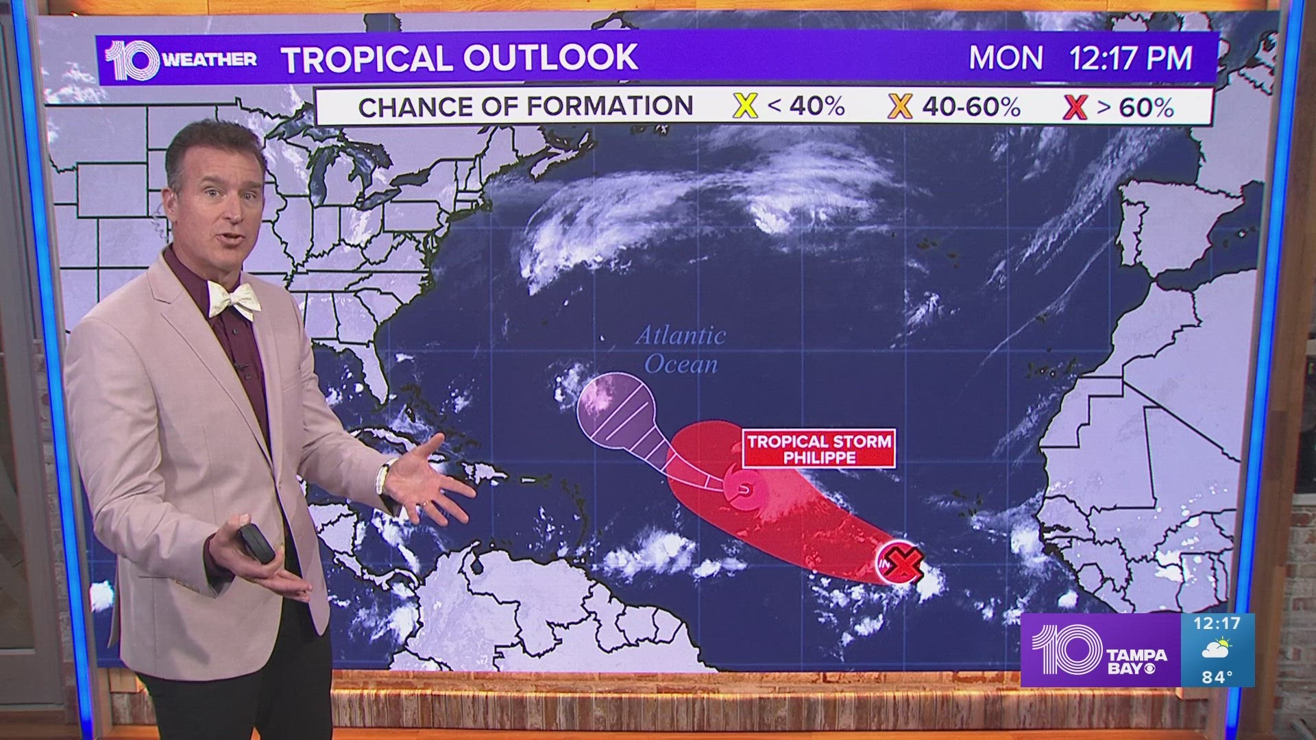 Currently, nothing is a threat to Florida or the United States.