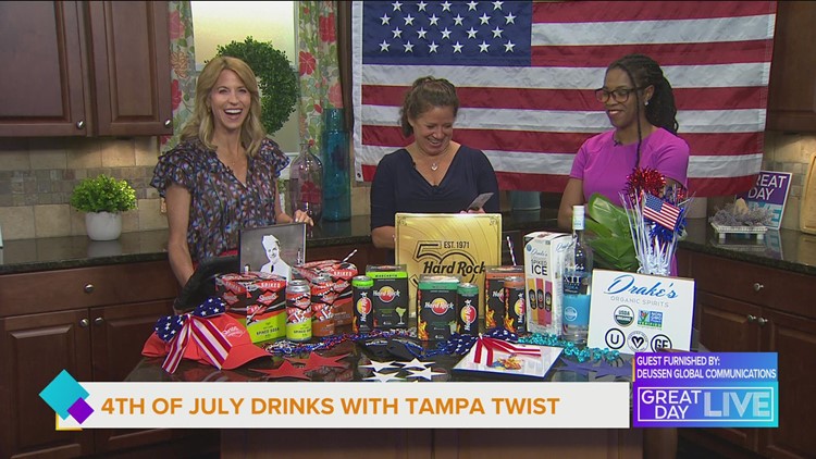 Enjoy drinks this 4th of July with a Tampa twist