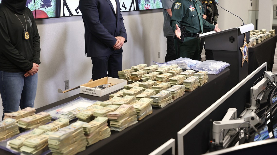 $ million seized in Florida narcotics operation 