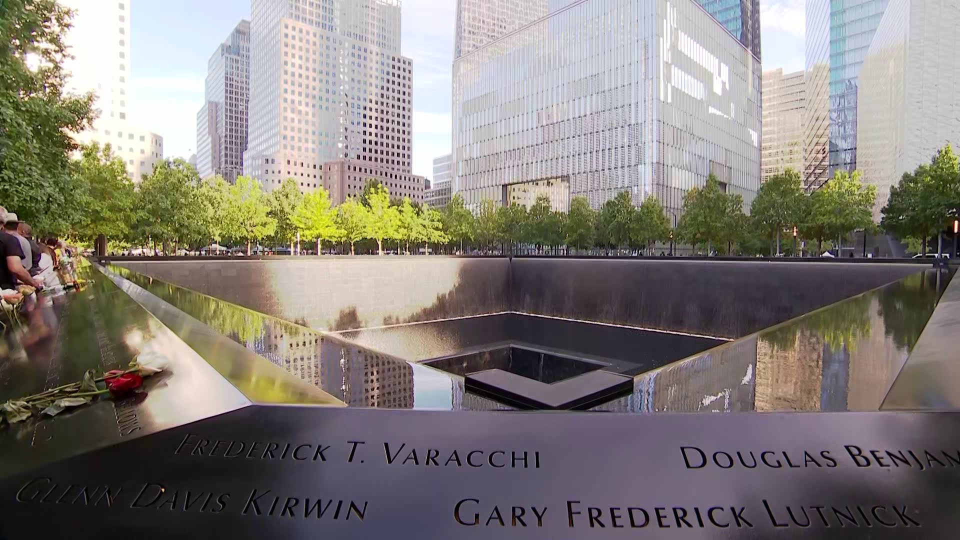 A ceremony honoring the 2,977 lives lost on Sept. 11, 2001, during terror attacks at the World Trade Center, the Pentagon and United Flight 93.