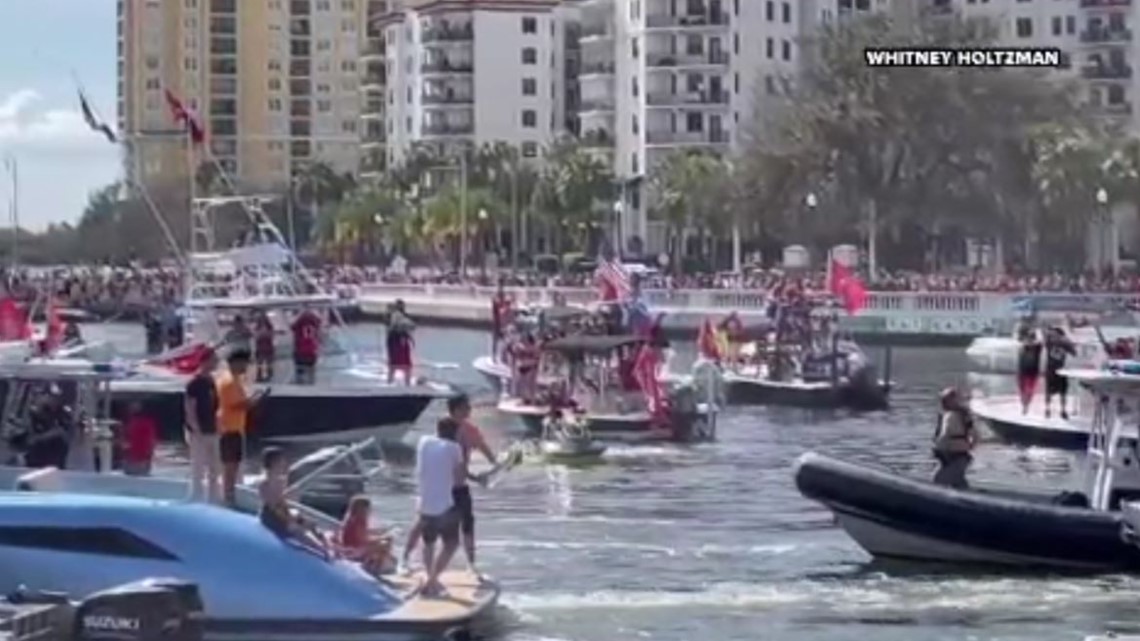 Oyo Sports Tampa Bay Buccaneers Parade Vehicle