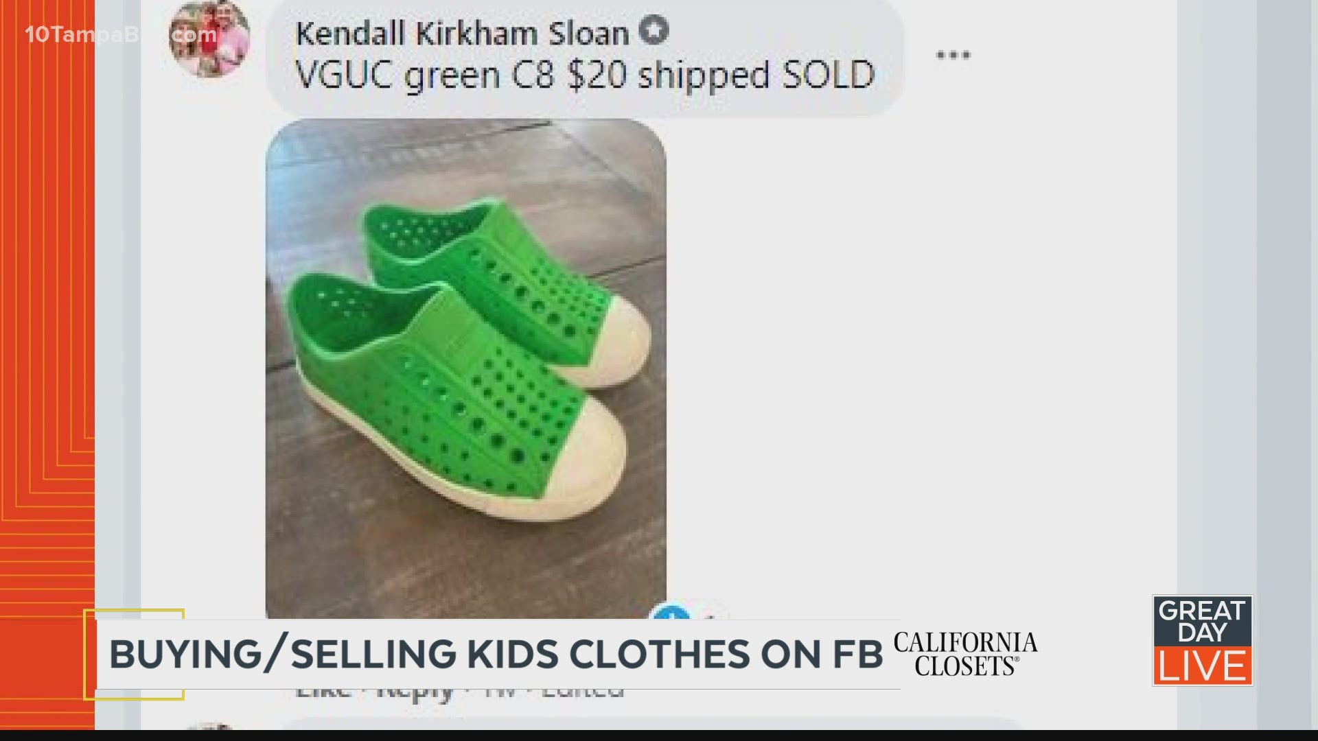 Host Help: Buying/selling high end children’s clothes on Facebook