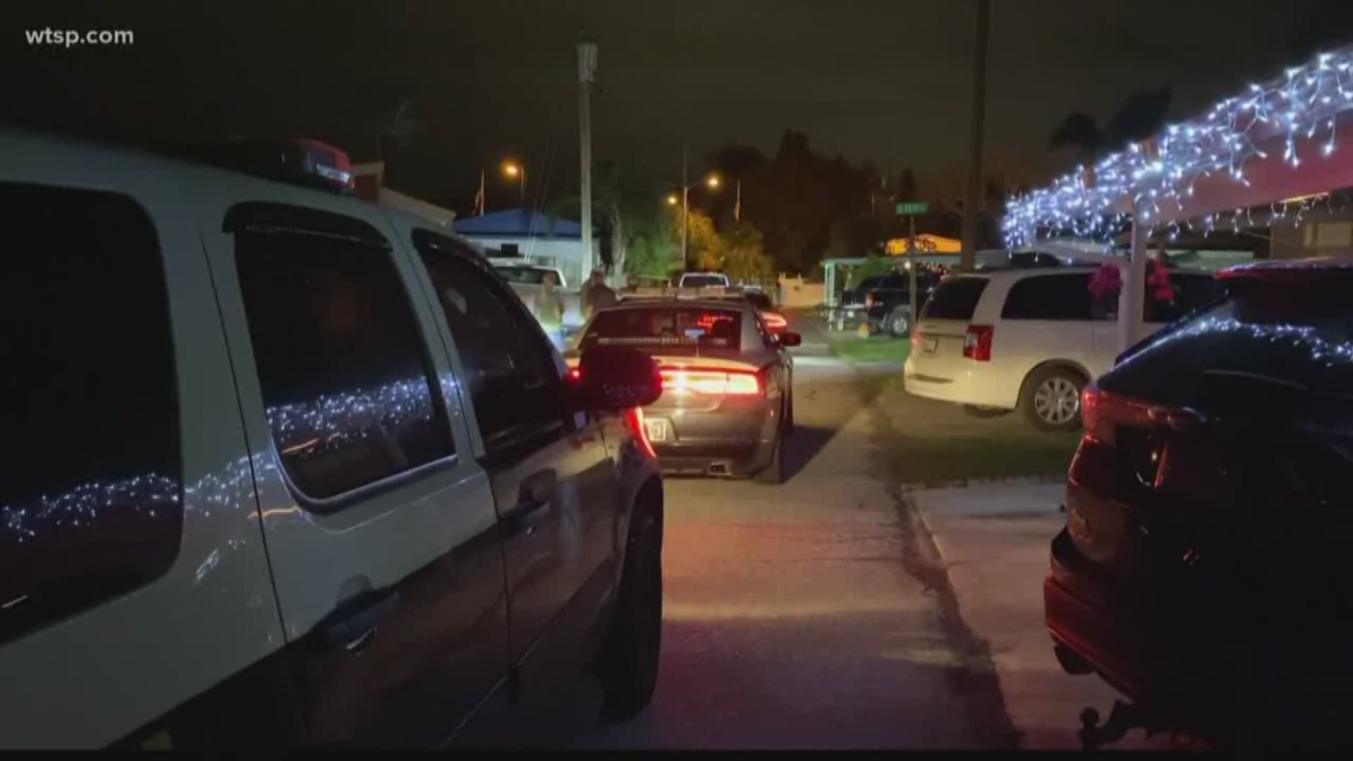 A 23-year-old man and his mom were visiting their 80-year-old grandmother in Holiday from Fort Walton Beach, according to Florida Highway Patrol.