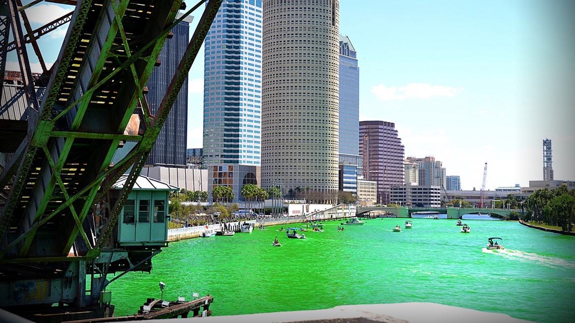 Tampa River O' Green Fest kicks off on St. Patrick's Day