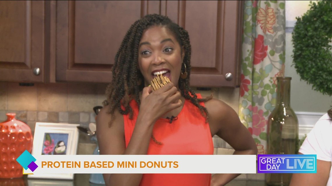 These mini, proteinpacked donuts are sure to hit “The Spot”