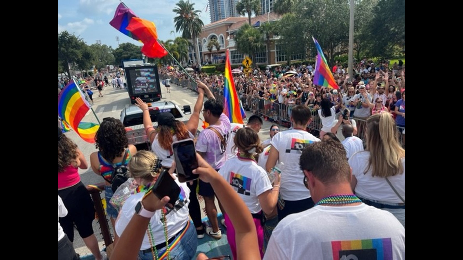 Tens of thousands celebrate St. Pete Pride’s largest parade ever