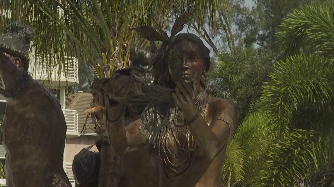 Monument honoring indigenous group debuted in Indian Shores - Vimarsana News