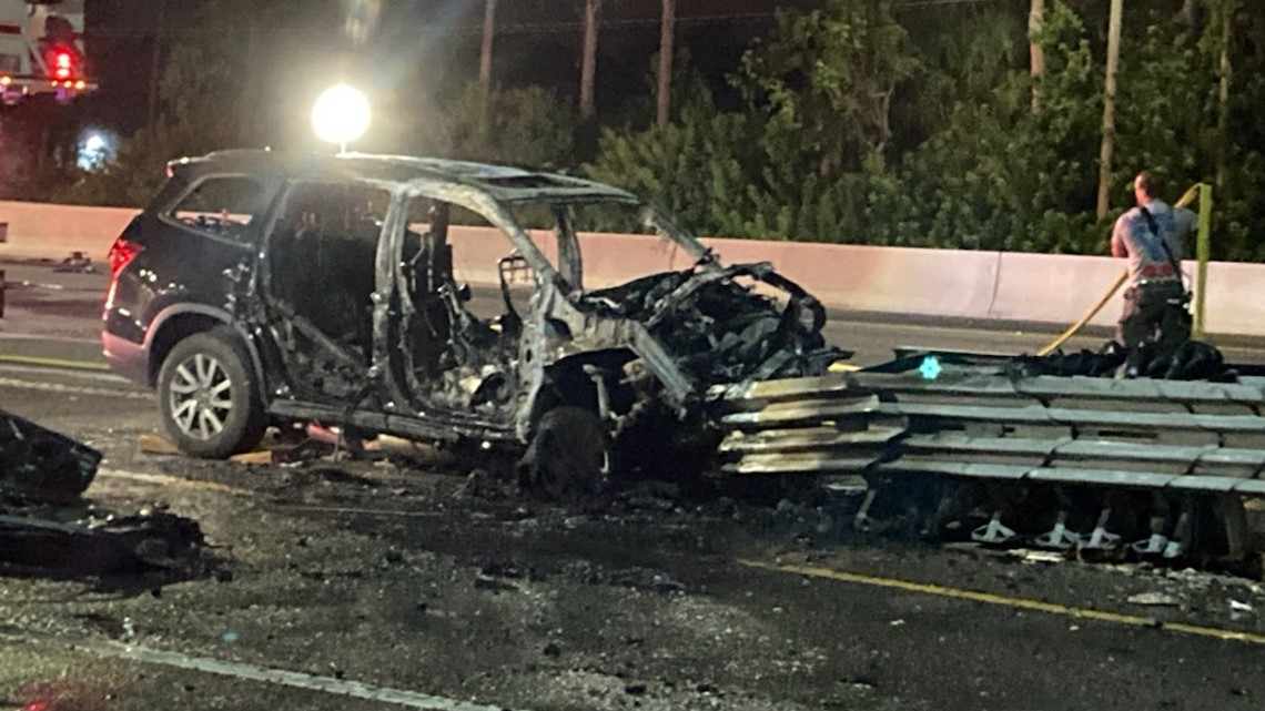Fiery crash on US 19 in Clearwater sends SUV driver to hospital - Vimarsana News