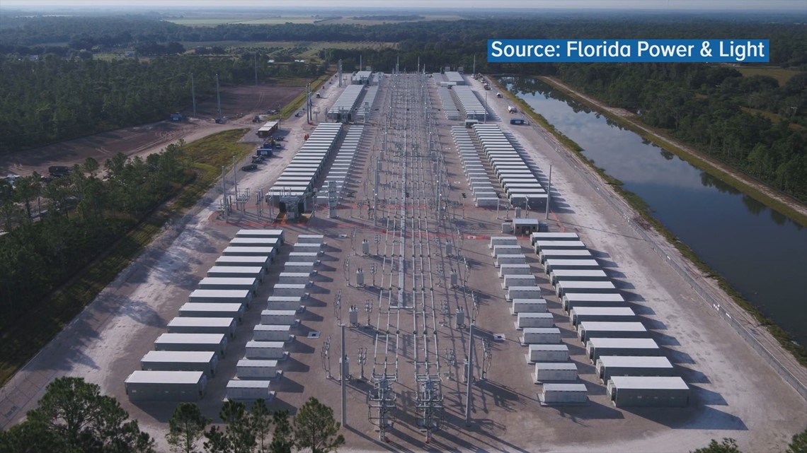 World's largest solarpowered battery unveiled in Manatee County