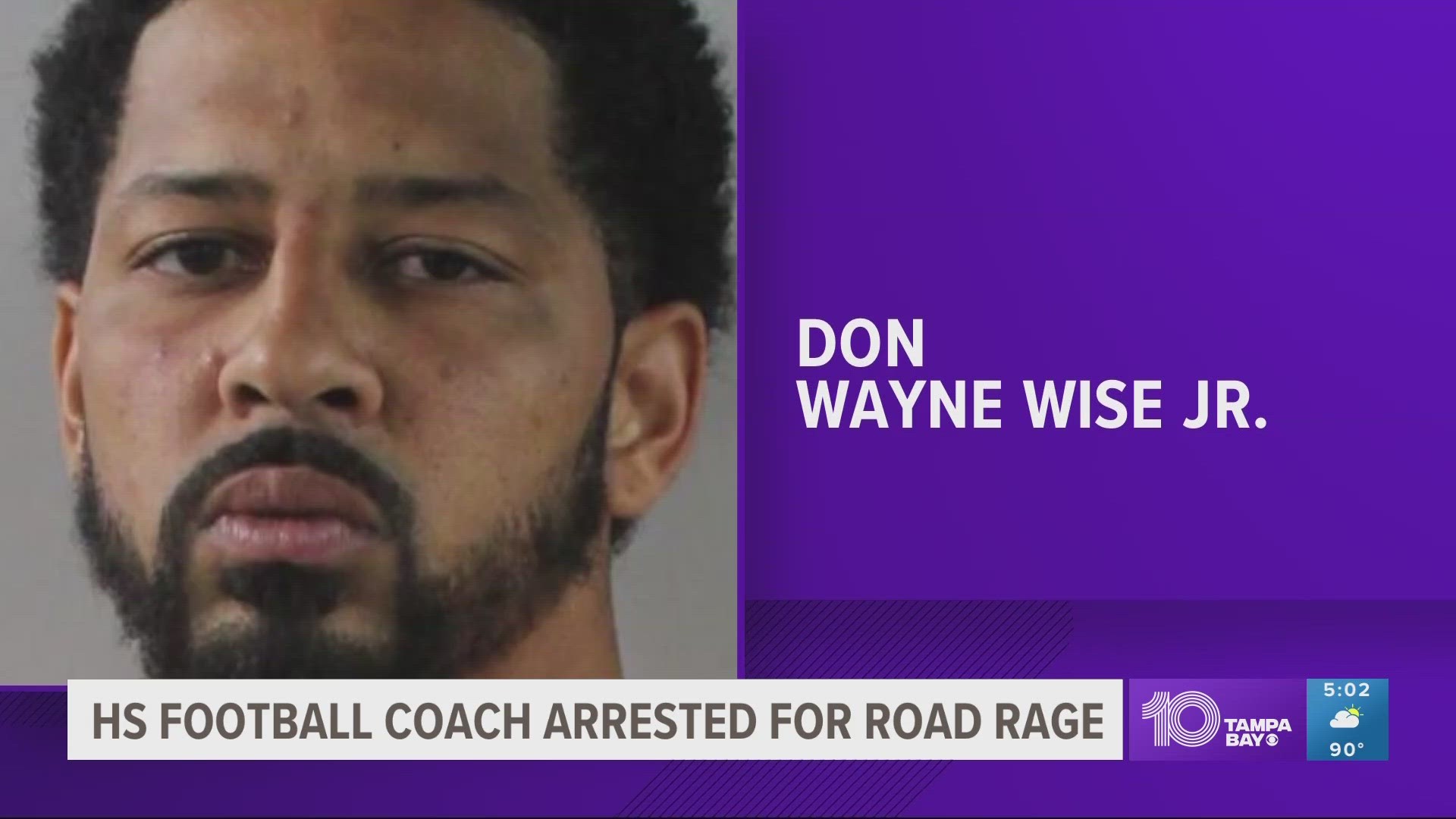 Deputies say 33-year-old Don Wise, Jr. got into a road rage incident before pointing his gun.