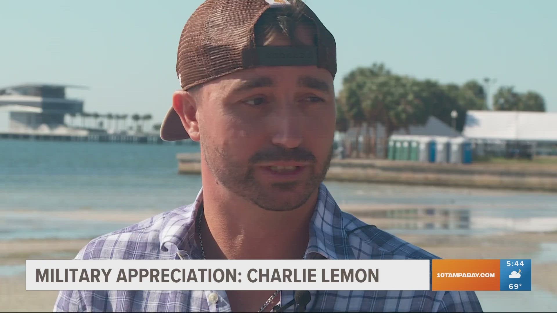 "Just live a life worthy of our sacrifice. That's what I do every day," Charlie Lemon said.