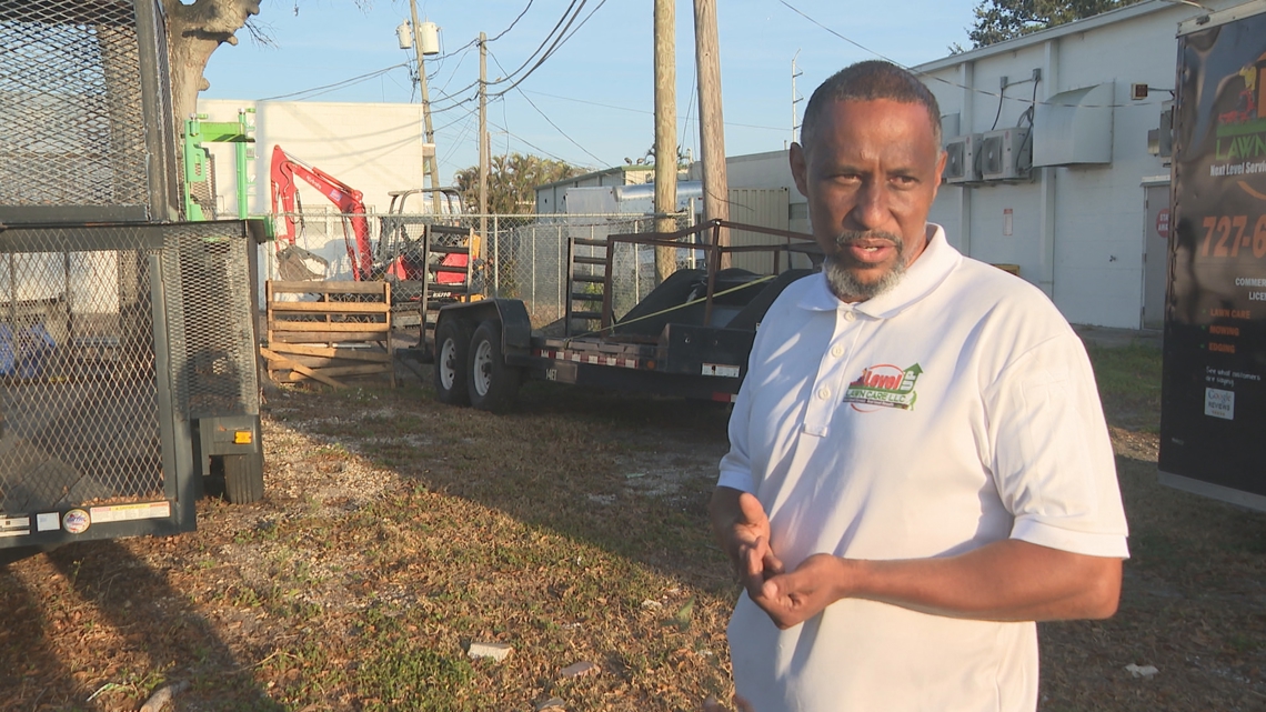 Drought, cold snap affect lawn care industry throughout Tampa Bay area