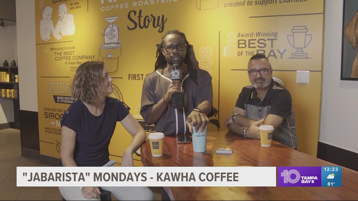 10 Tampa Bay's Jabari Thomas brings you inside Kahwa Coffee in St. Pete