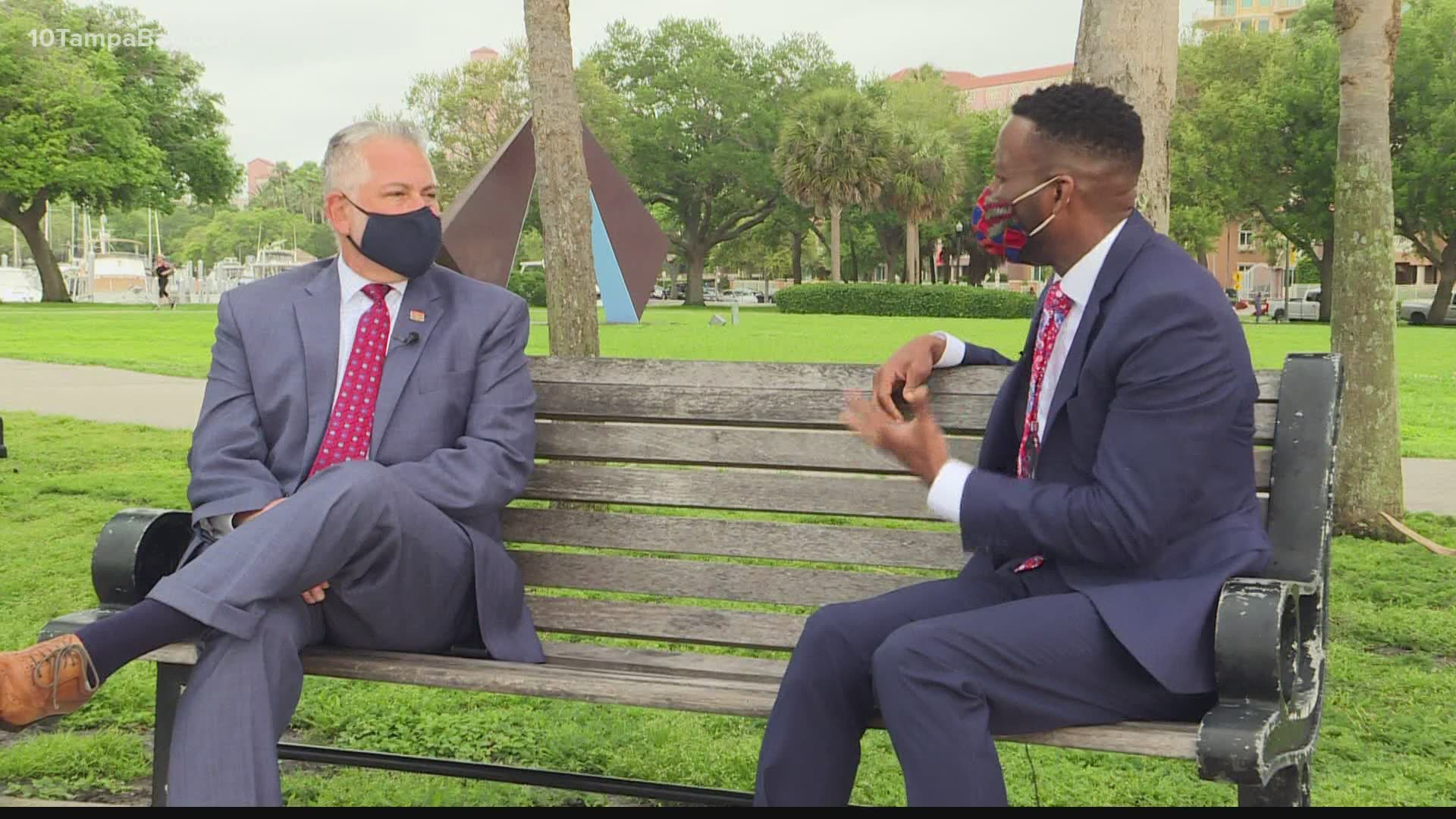 Kriseman says he's pushed the last year of his term through a life-changing barrier.