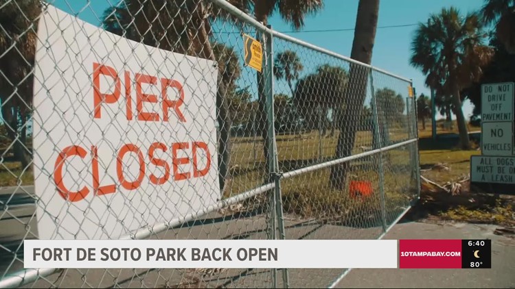 Fort De Soto Park back open after Hurricane Ian
