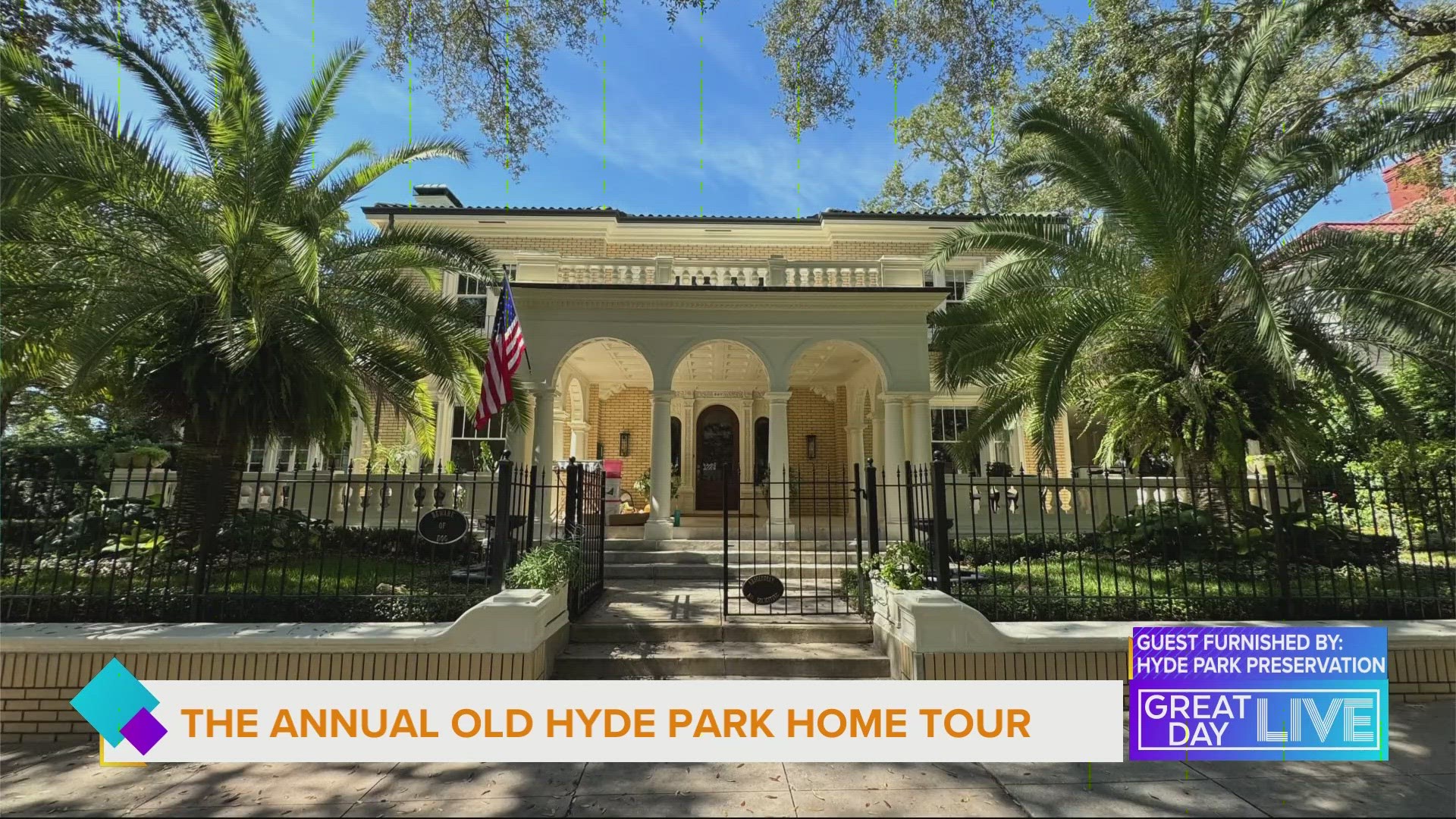 Now is your chance to peek inside some of the most beautiful and historic homes in Tampa Bay. The Old Hyde Park Home Tour is happening Saturday Dec. 2nd.