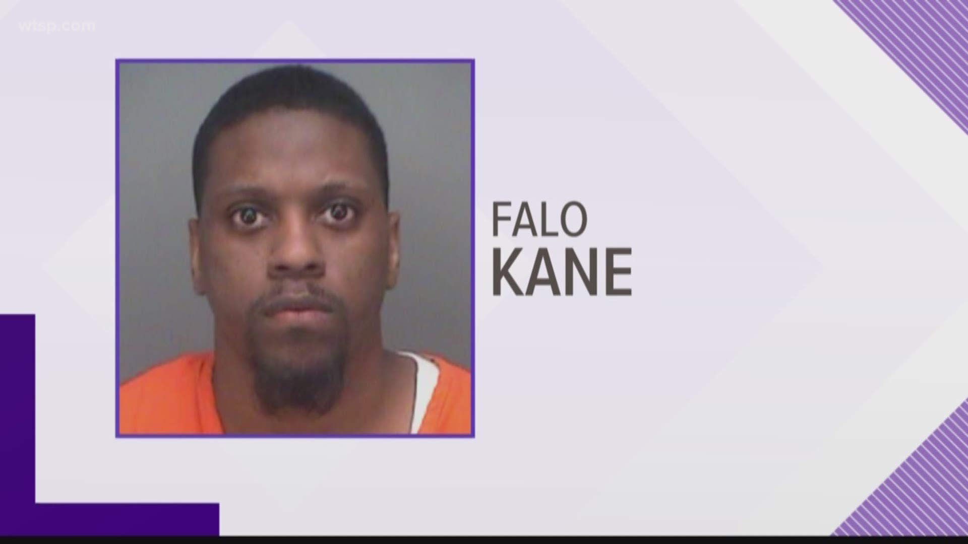 According to arrest reports, Falo Kane, 32, admitted he sexually battered two different women in 2016. Police say Kane also admitted to sexually battering two other women in March 2019 and September 2019.  https://on.wtsp.com/2kmxHQF