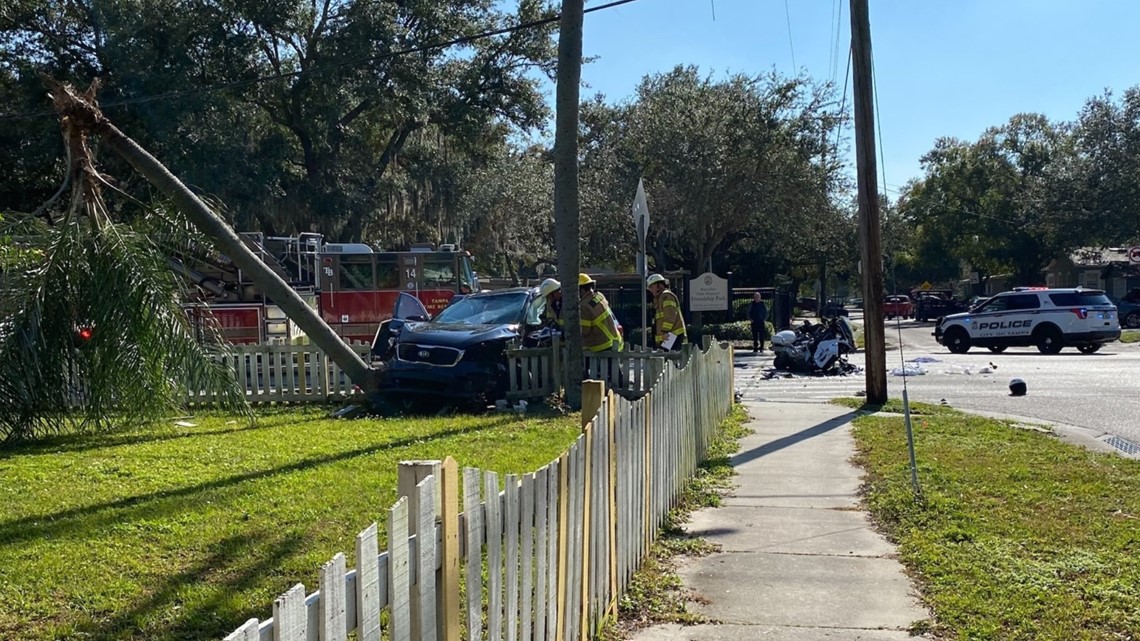 car accident tampa today