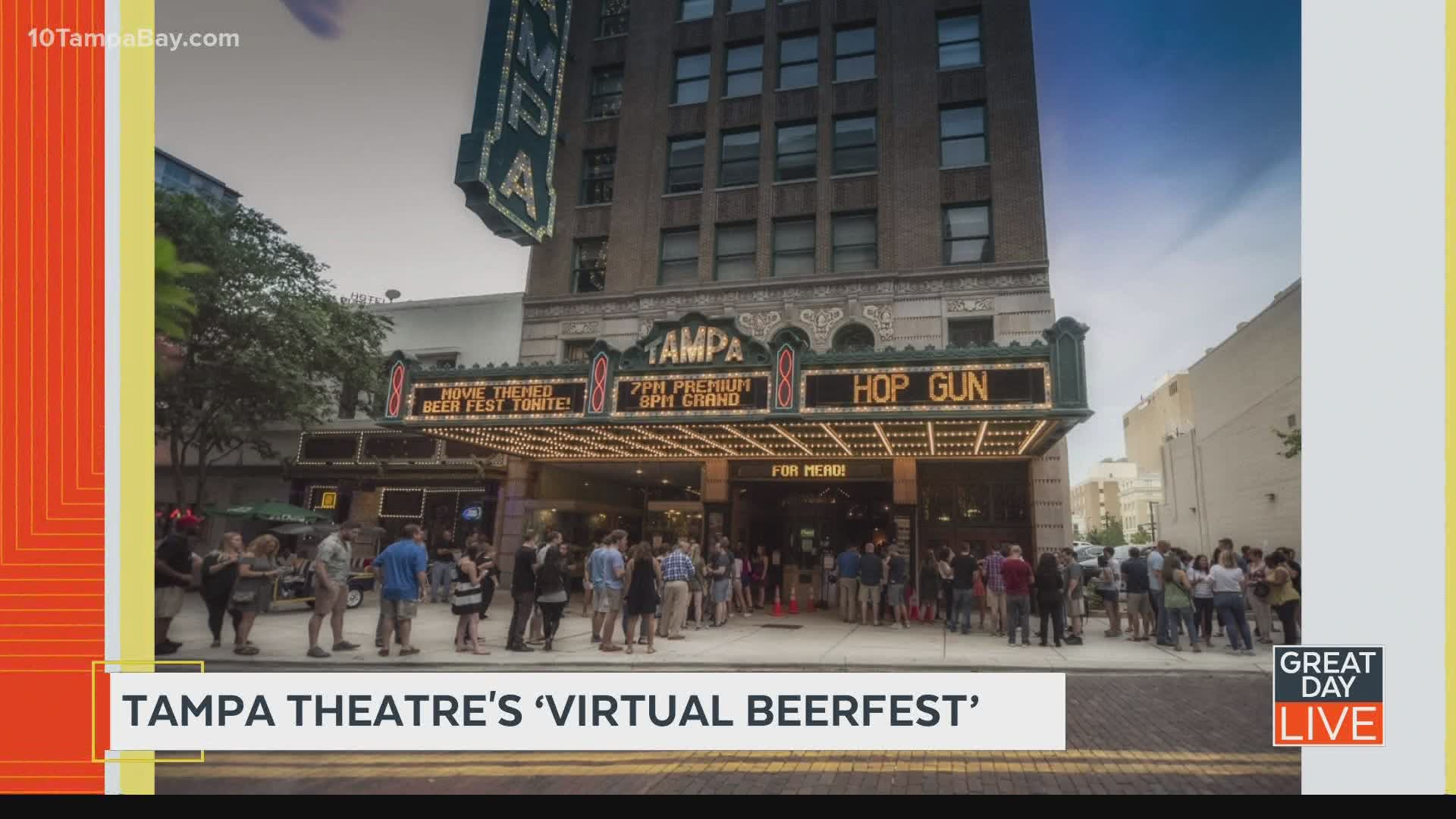 Tampa Theatre to host virtual ‘BeerFest’