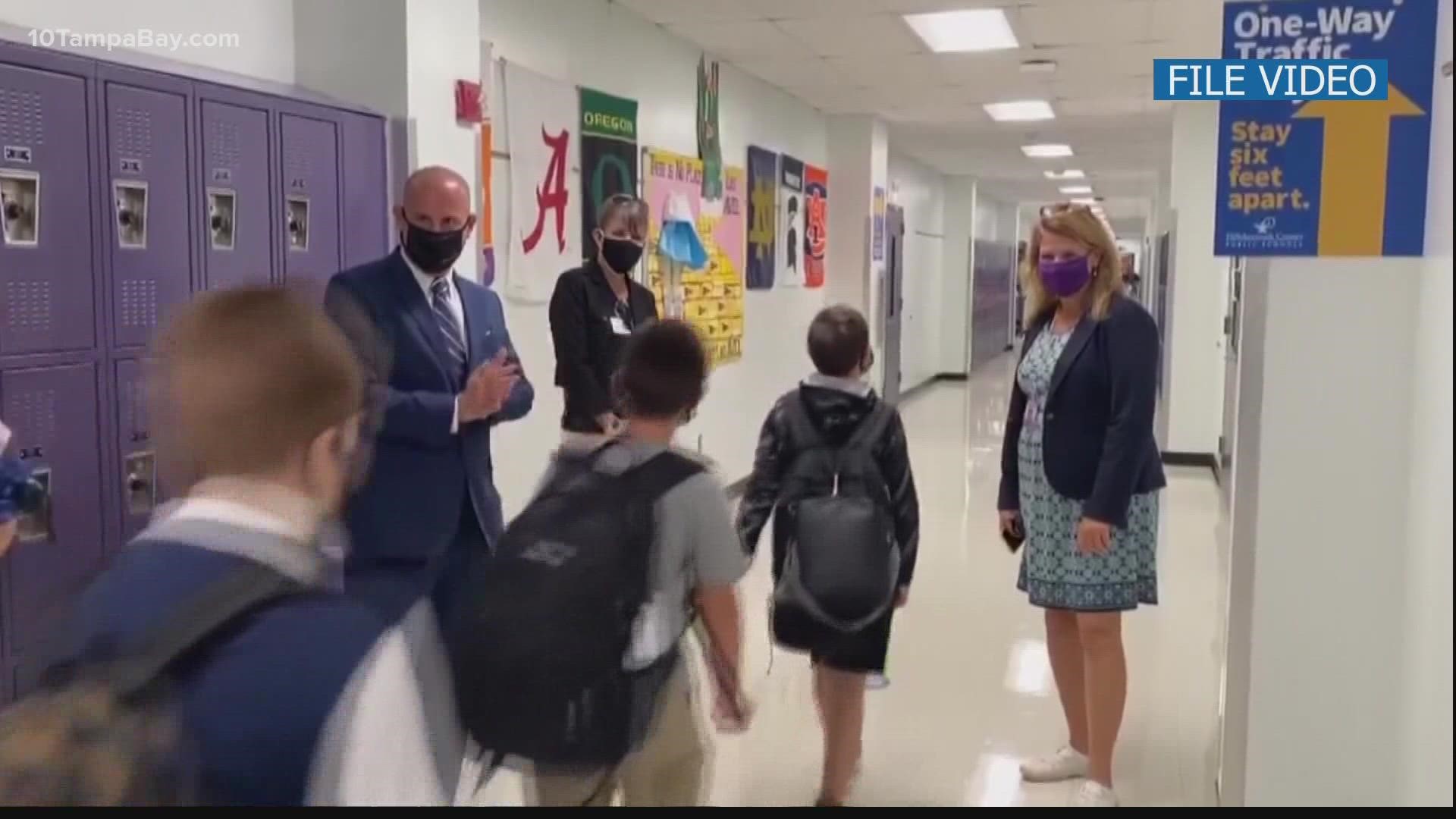 Just days before school began, Hillsborough County Schools announced a new mask requirement for students.
