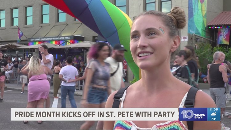 St. Pete Pride kickoff block party gets underway