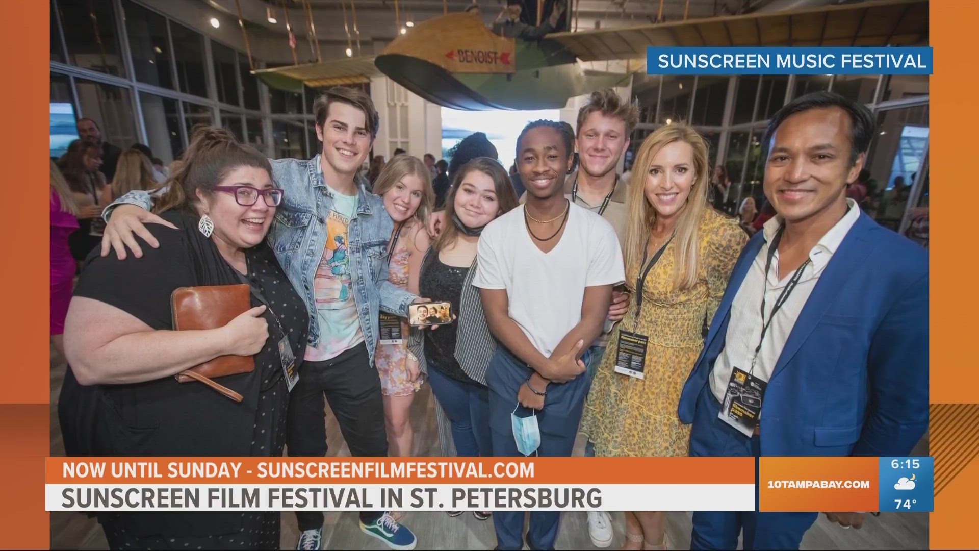 The Sunscreen Film Festival and the Gasparilla Music Festival are happening this weekend.